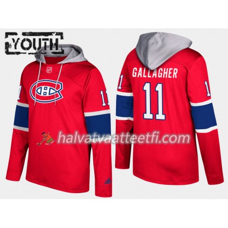 Lasten NHL Montreal Canadiens Brendan Gallagher 11 N001 Pullover Hooded Sweatshirt Lasten NHL Montreal Canadiens Brendan Gallagher 11 N001 Pullover Hooded Sweatshirt